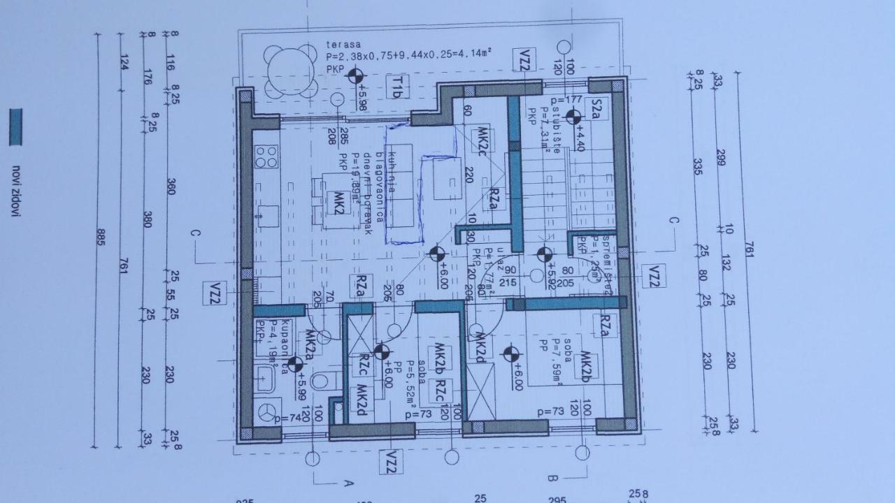 Apartmani Filip Zadar Diklo Exteriör bild